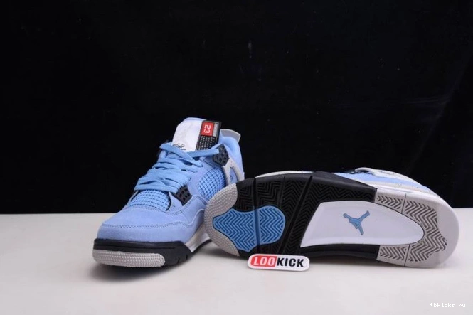 Rep TB JORDAN 4 AIR Blue CT8527-400 University 0629